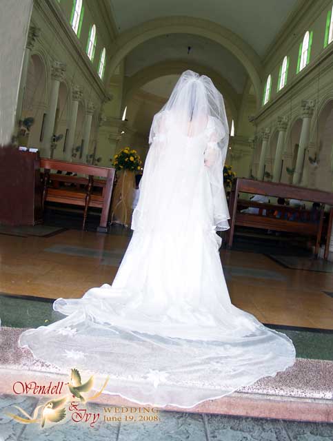 Wedding Arrival at Redemptorist Church Cebu Bride At The Threshold